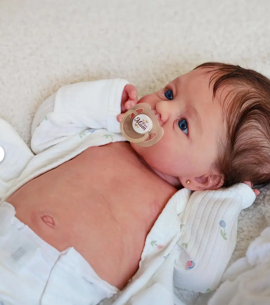 L.ifelike S.ilicone Baby Doll Full Body, Super Flexible, Boy or Girl