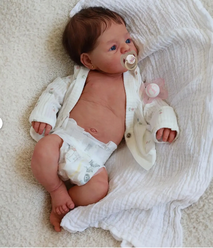 L.ifelike S.ilicone Baby Doll Full Body, Super Flexible, Boy or Girl